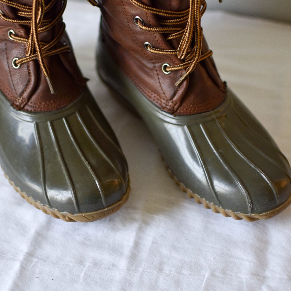 Duck Boot Rain/Snow Womens Size 7 - Picture 7 of 10